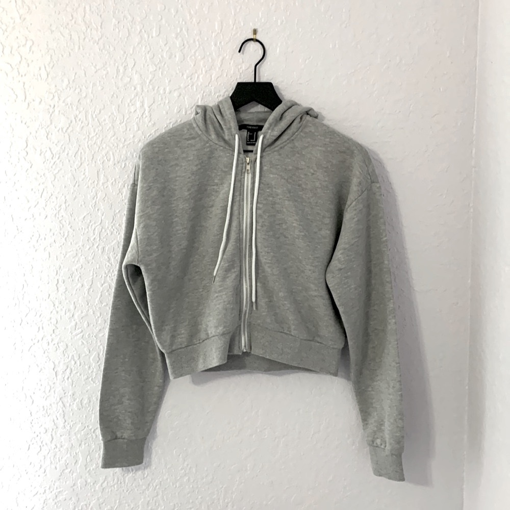 Basic Fleece Zip-Up Hoodie